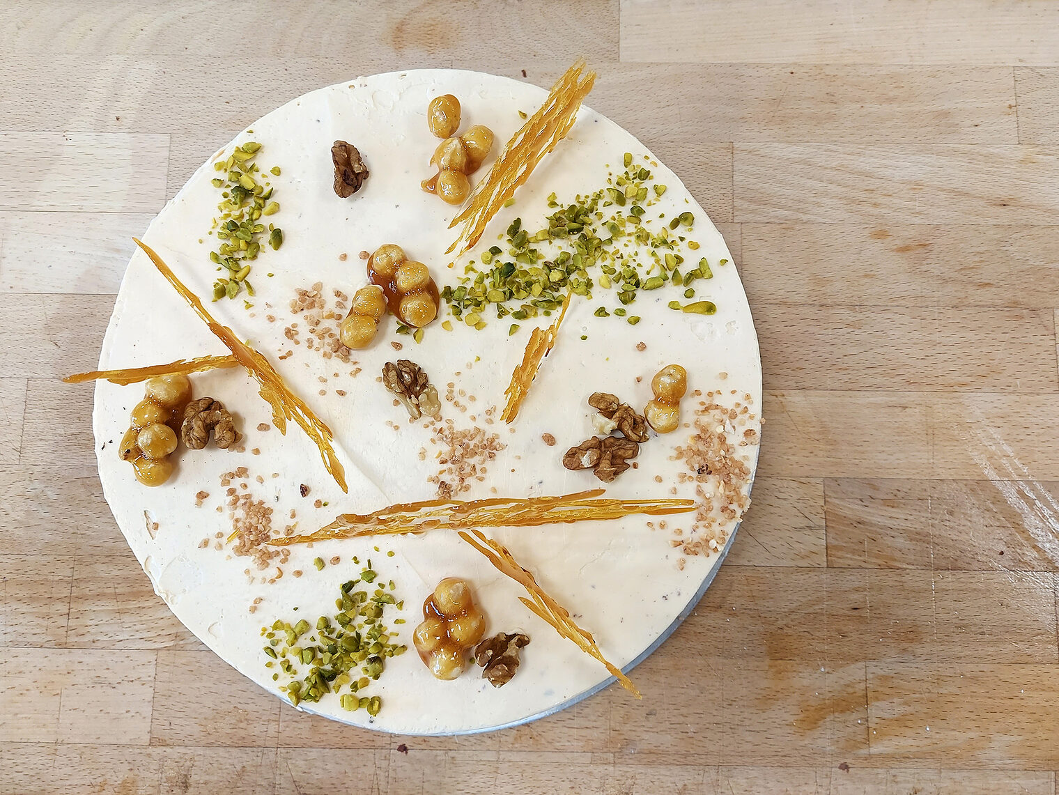 Meisterschule Bäcker - Bäckermeisterkurs Draufansicht Kuchen